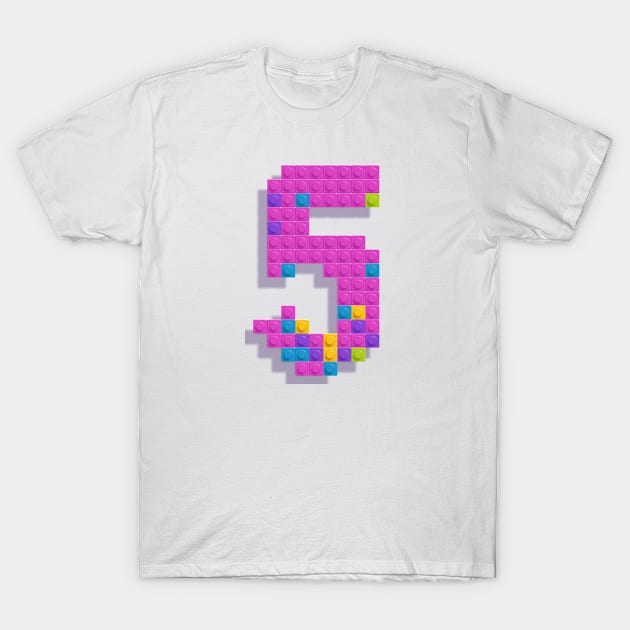 5 Brick T-Shirt by Sintakis